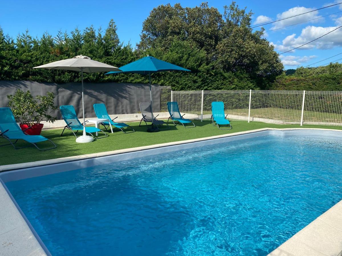 Gite Lavande Avec Piscine Privee Classe 4 Etoiles Lagorce  Exterior foto