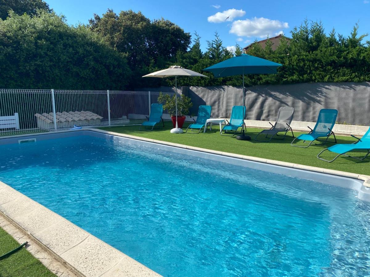 Gite Lavande Avec Piscine Privee Classe 4 Etoiles Lagorce  Exterior foto