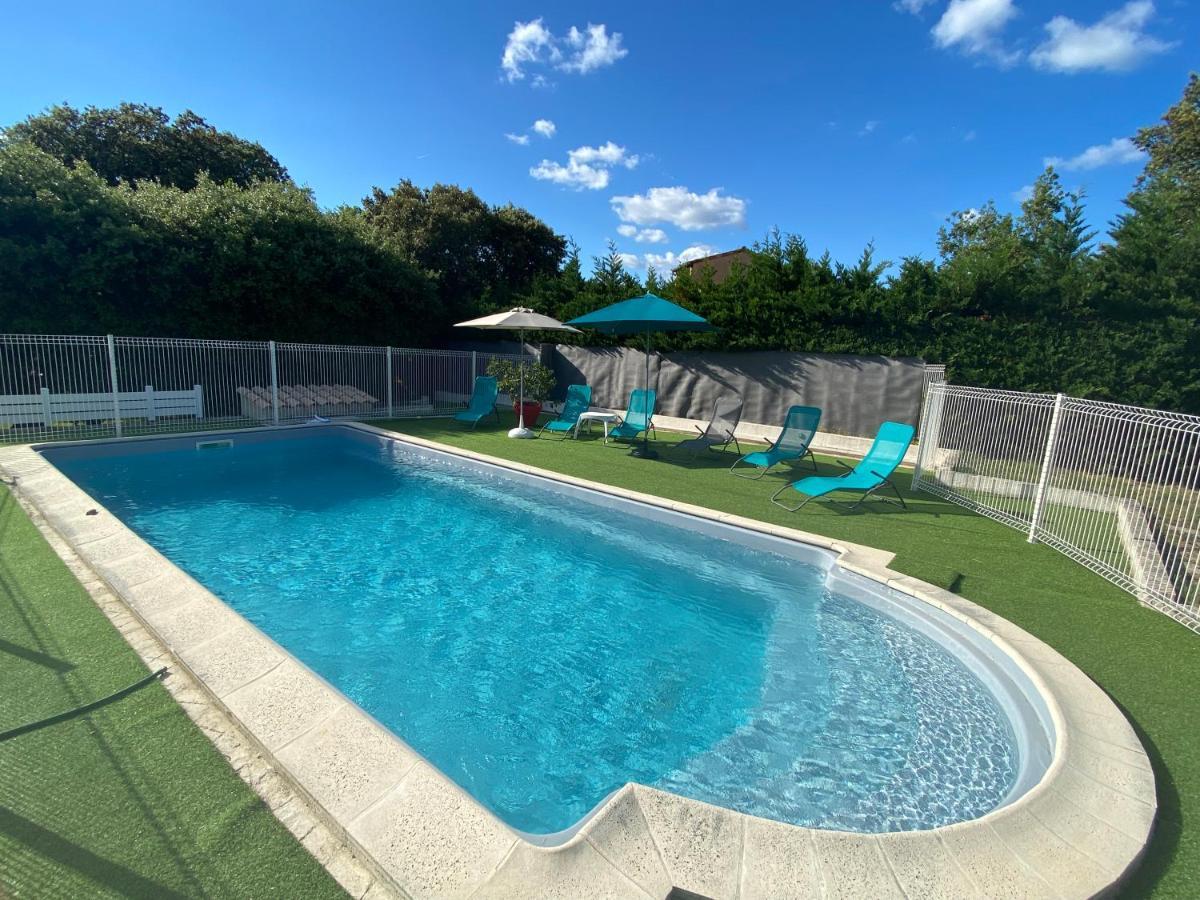 Gite Lavande Avec Piscine Privee Classe 4 Etoiles Lagorce  Exterior foto