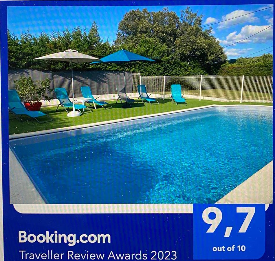 Gite Lavande Avec Piscine Privee Classe 4 Etoiles Lagorce  Exterior foto